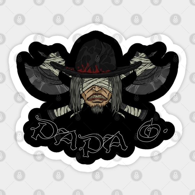 Papa G Sticker by RetroVania